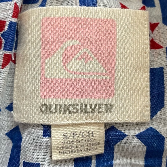 QUIKSILVER COAST DRESS FLOWY V NECK SUMMER DRESS - Picture 7 of 8